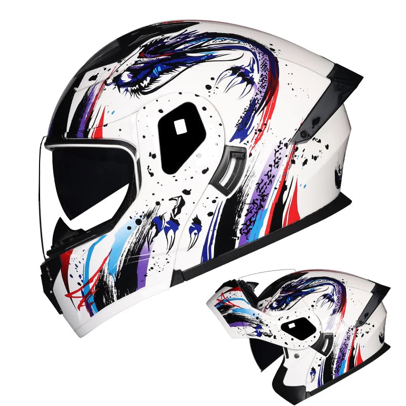 Flip Up Motorcycle Helmet