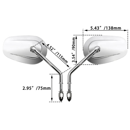 Vintage Motorcycle Mirror