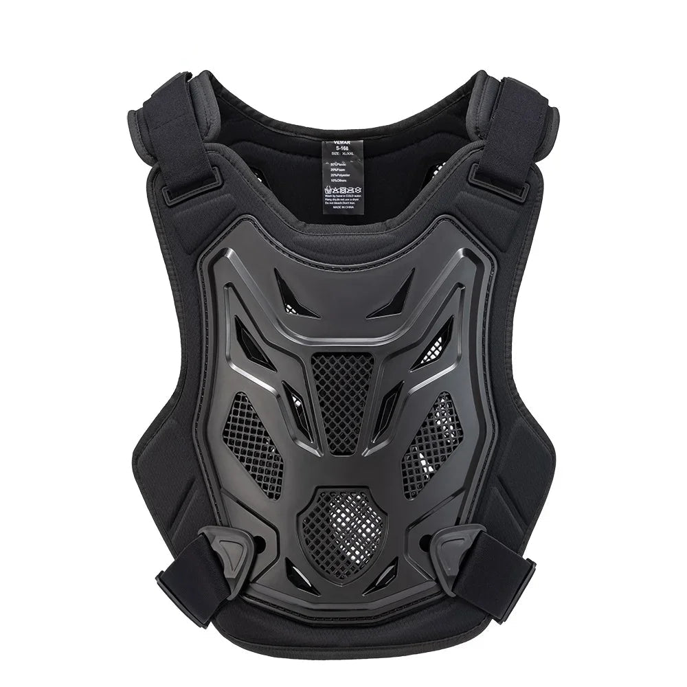 Chaleco de armadura de cofre protector de motocicleta