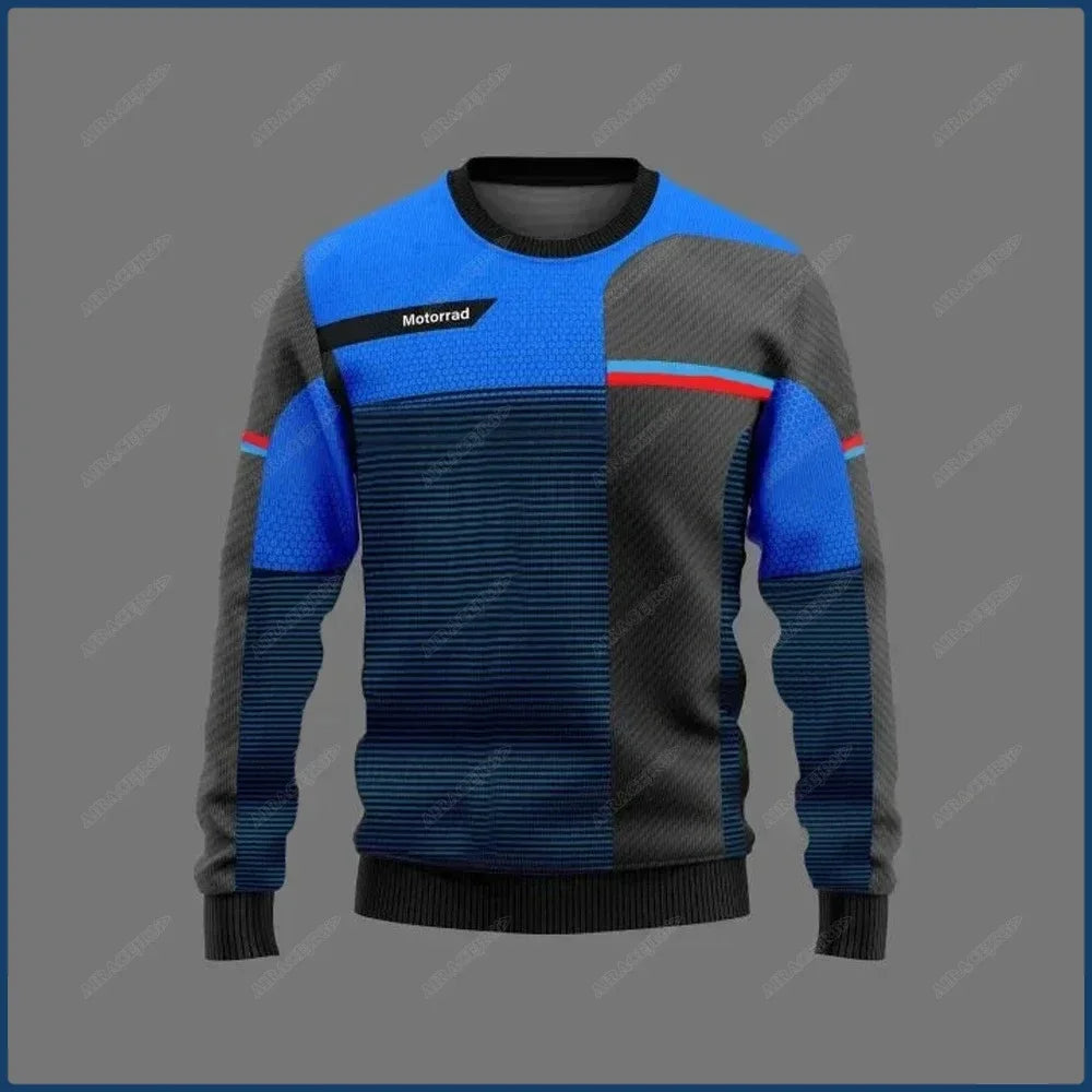 Camiseta de manga comprida Motorrad ADVENTURE Riding BW