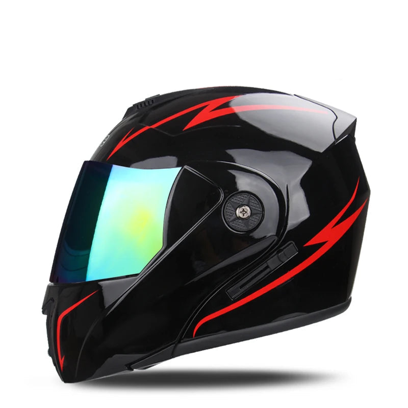 Modular Flip Helmet with Double Lens