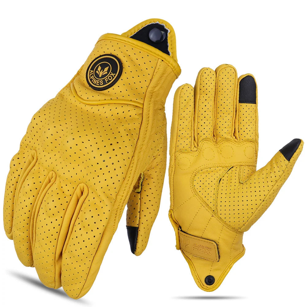 Motorcycle Vintage Riding Gloves