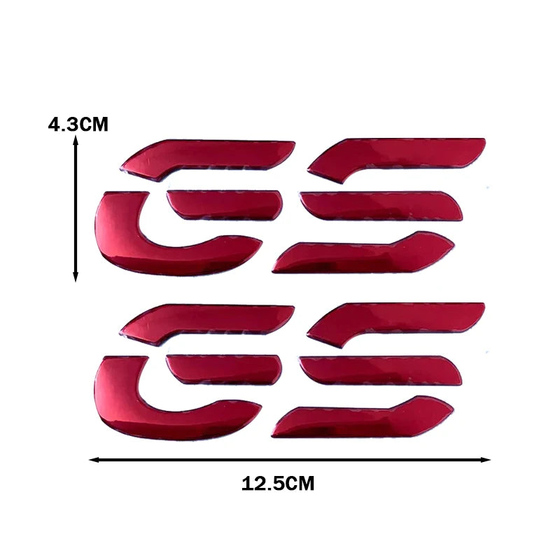 3D Motorcycle Emblem Stickers