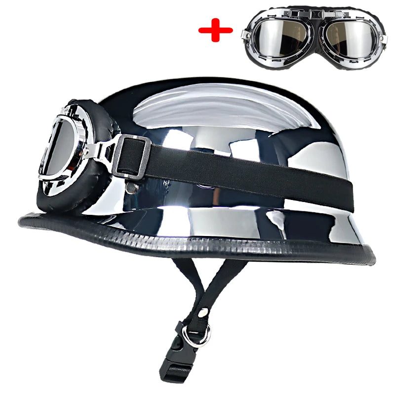 Motorcycle Helmet Retro Goggles