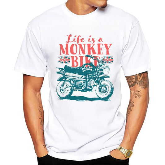 Monkey Bike Men T-Shirt