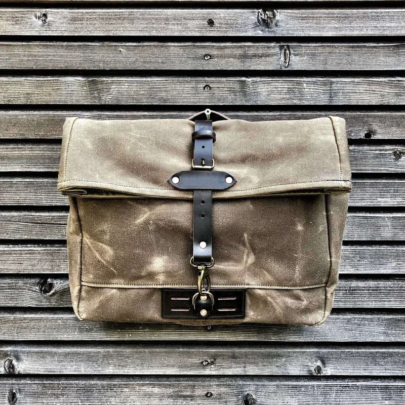 Vintage Motorcycle Saddle Bags