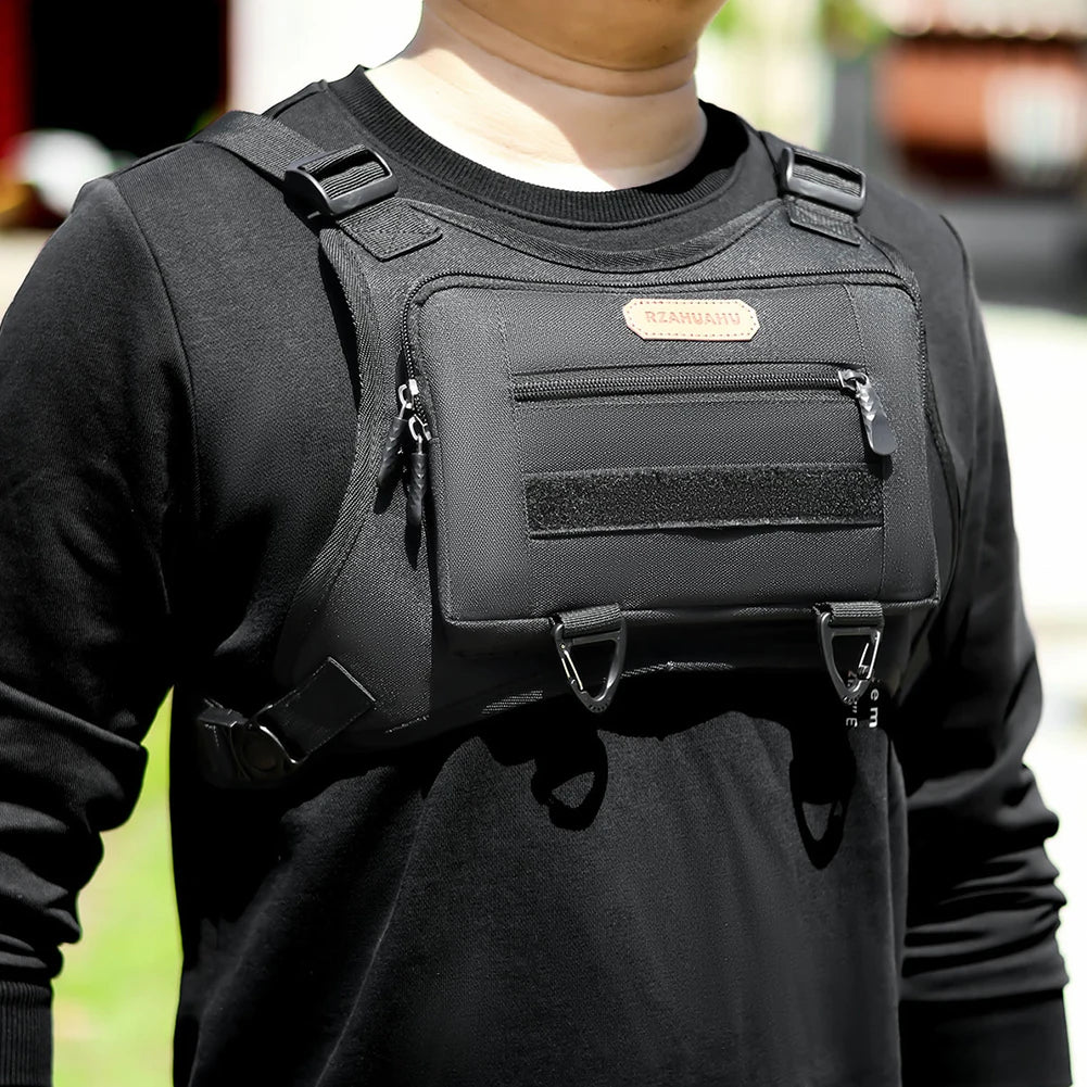 Tactical Chest Bag for Motorcyclists