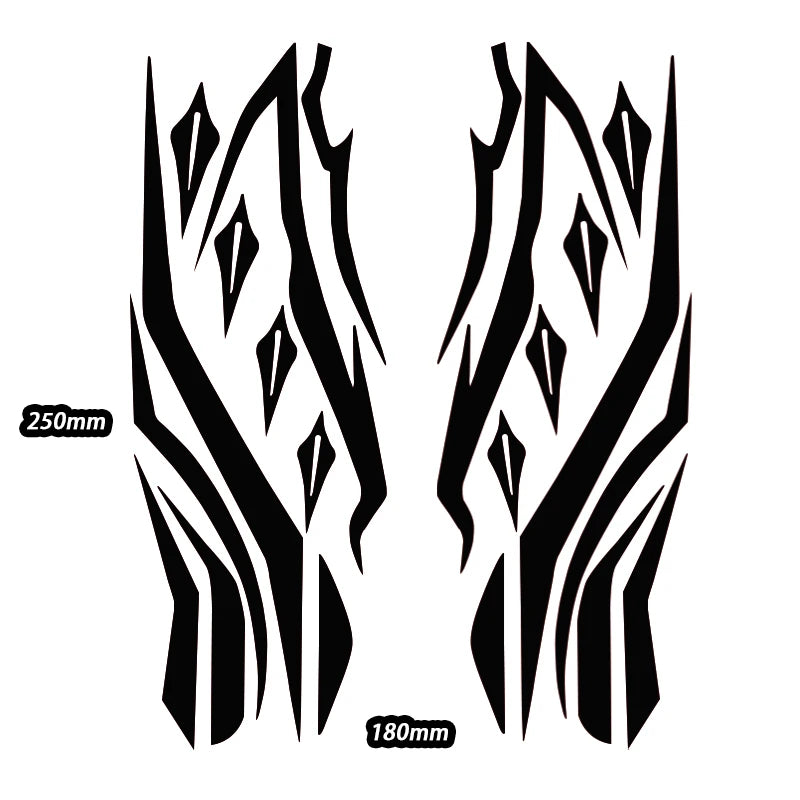 Motorcycle Helmet Vinyl Sticker