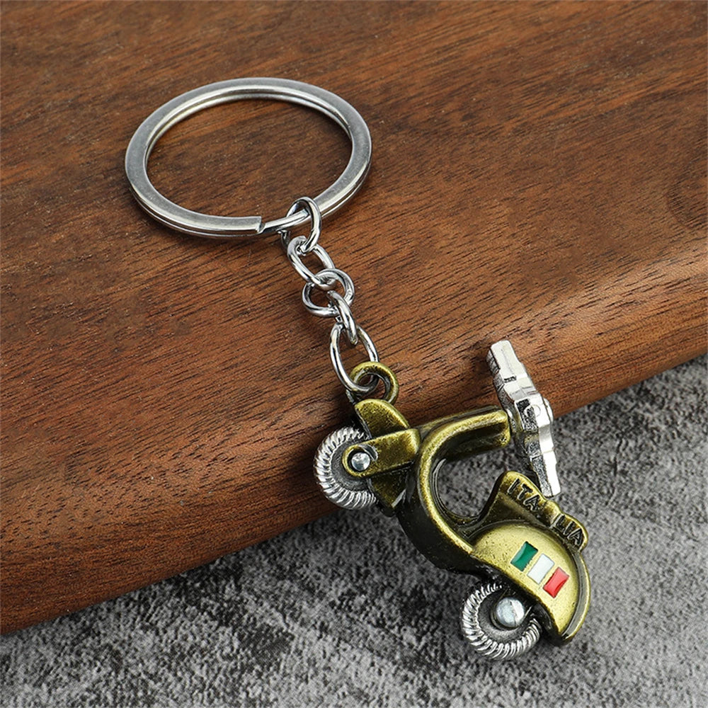 Vintage Motorcycle Key Chains