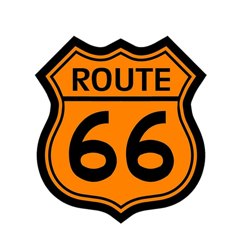 Route 66 Waterproof Decal