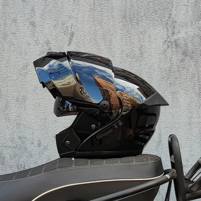 Modular Flip Motorcycle Helmet