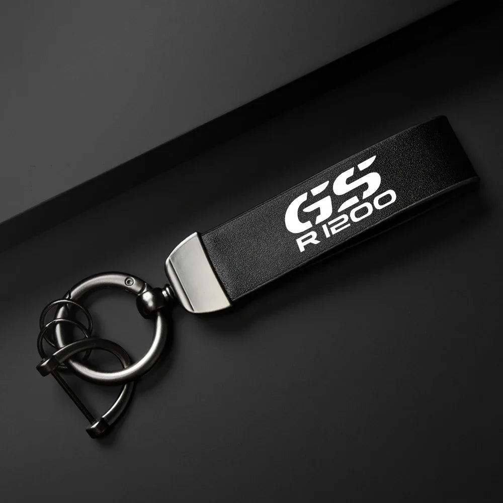 GS R1200 Leather Keychain