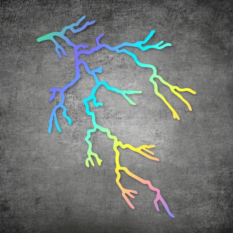 Lightning Motorcycle Sticker