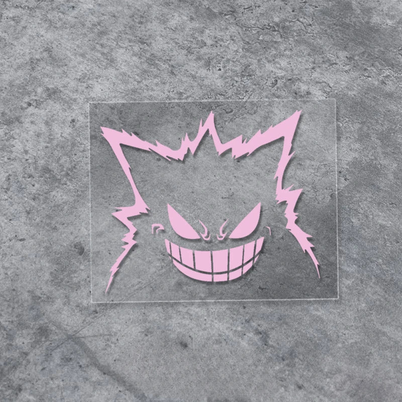 Evil Smiling Face Sticker