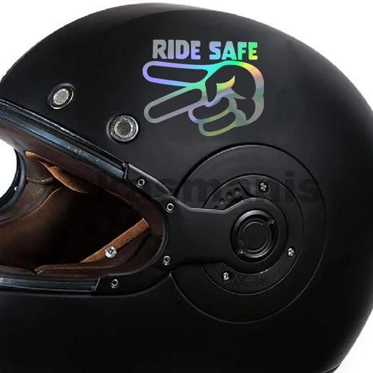 Ride Safe Motorcycle Decal