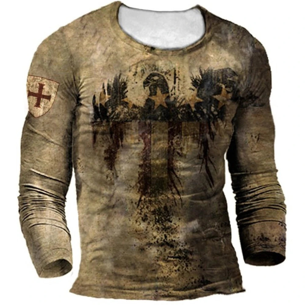 Vintage Motorcycle Long Sleeve Shirts