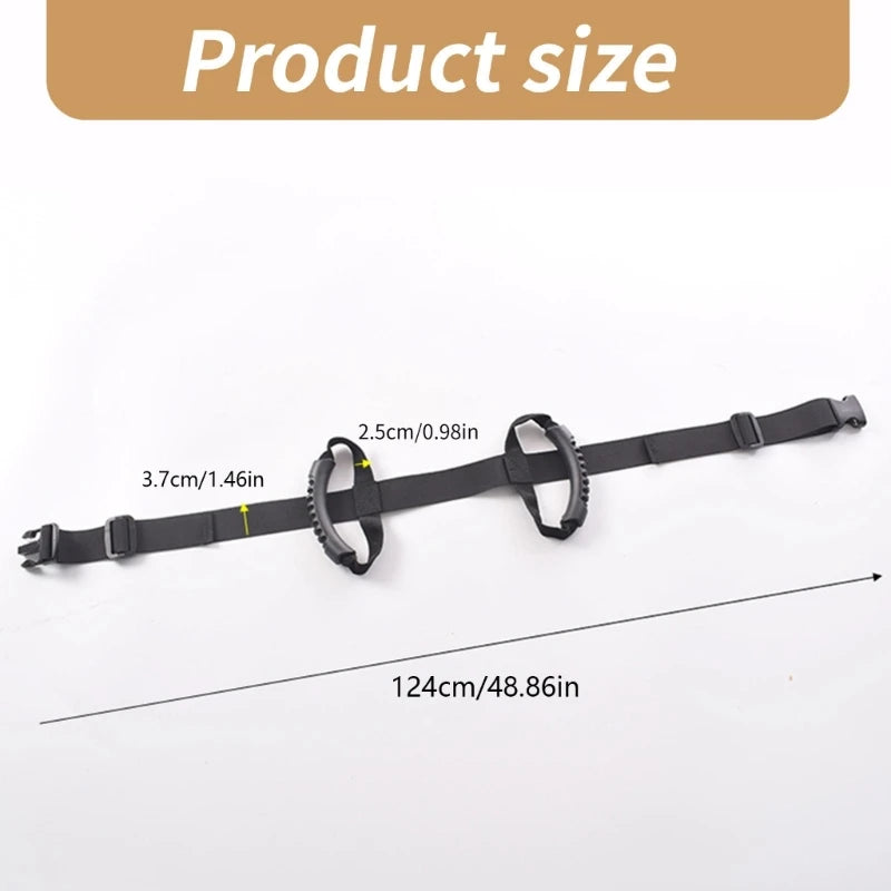Secure Handle Waist Belt for Motorcycle
