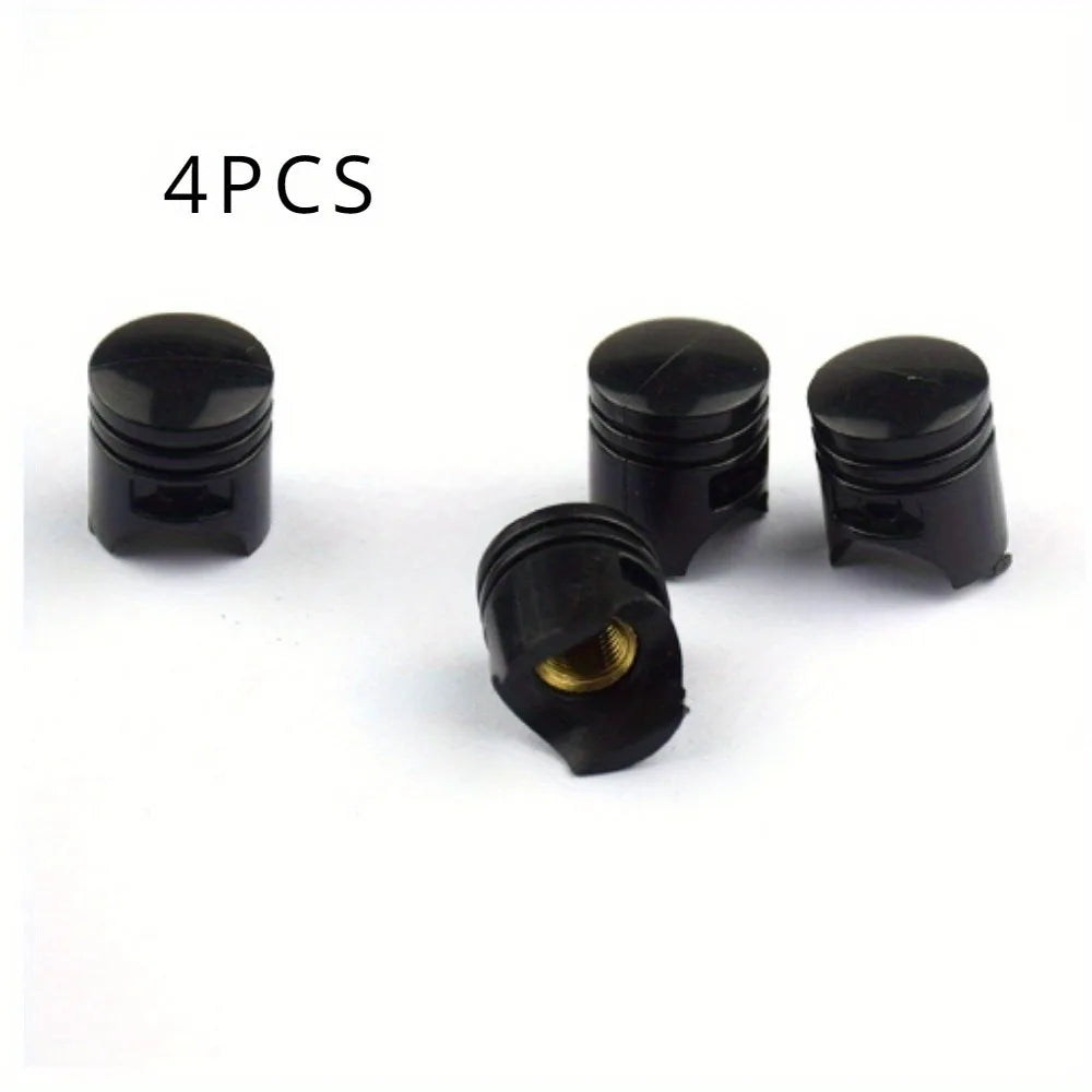 4 PCS Metal Valve Caps
