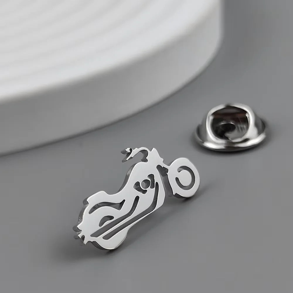 Motorcycle Brooch Pin