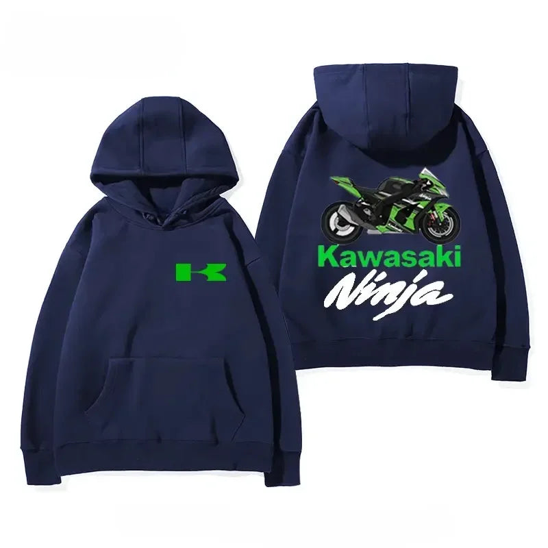 Ninja Motorcycle Graphic Hoodies