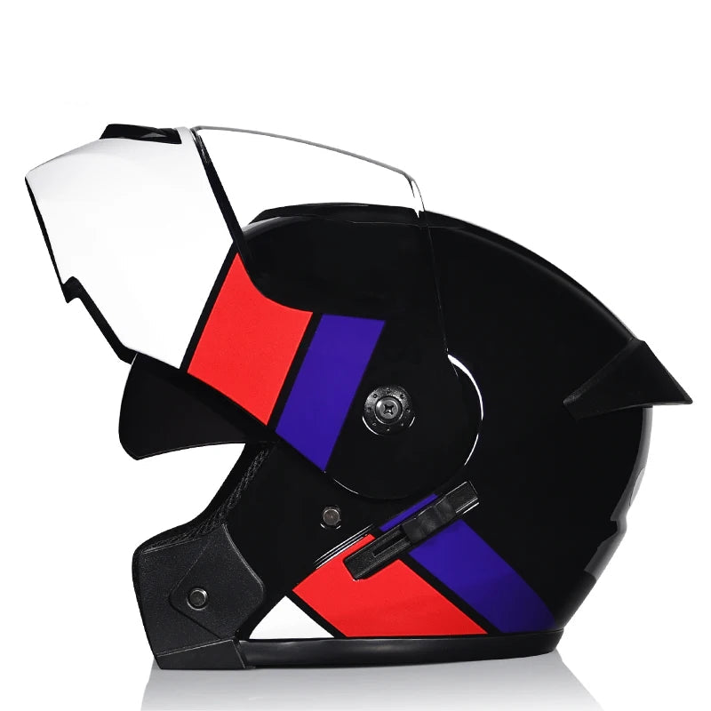 Modular Flip Motorcycle Helmet
