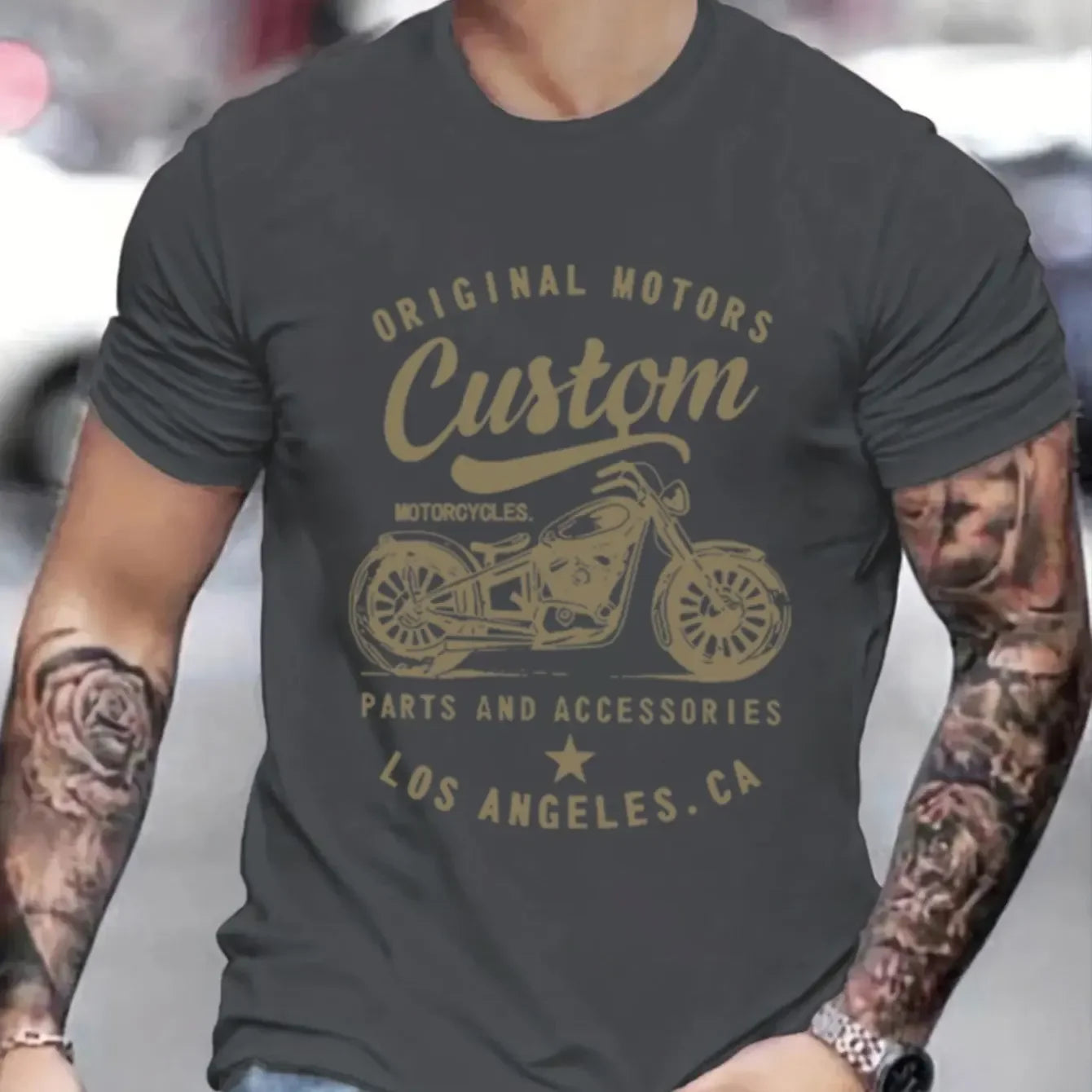 Custom Motorcycle T-Shirt