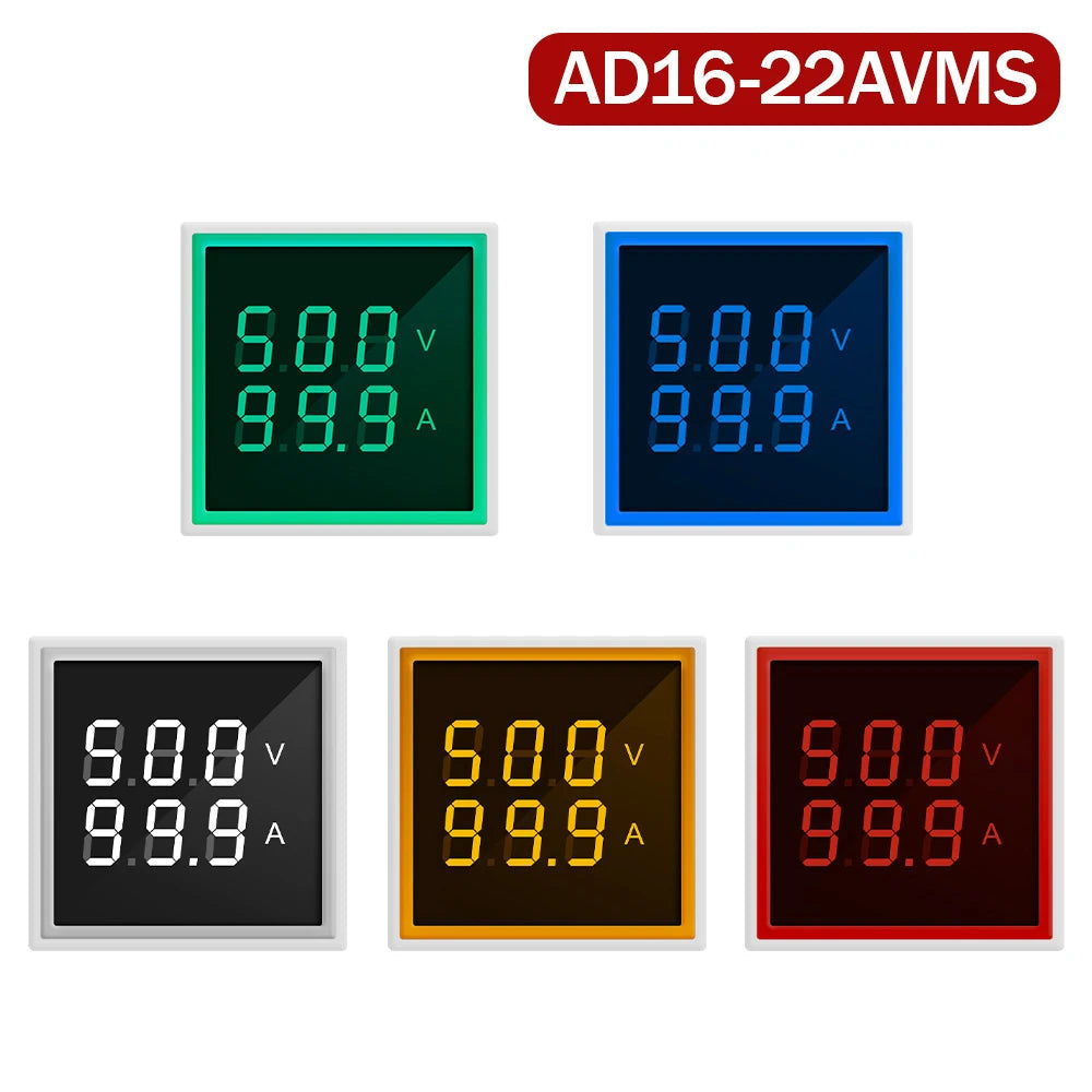 Mini amperometro voltmetro digitale a LED