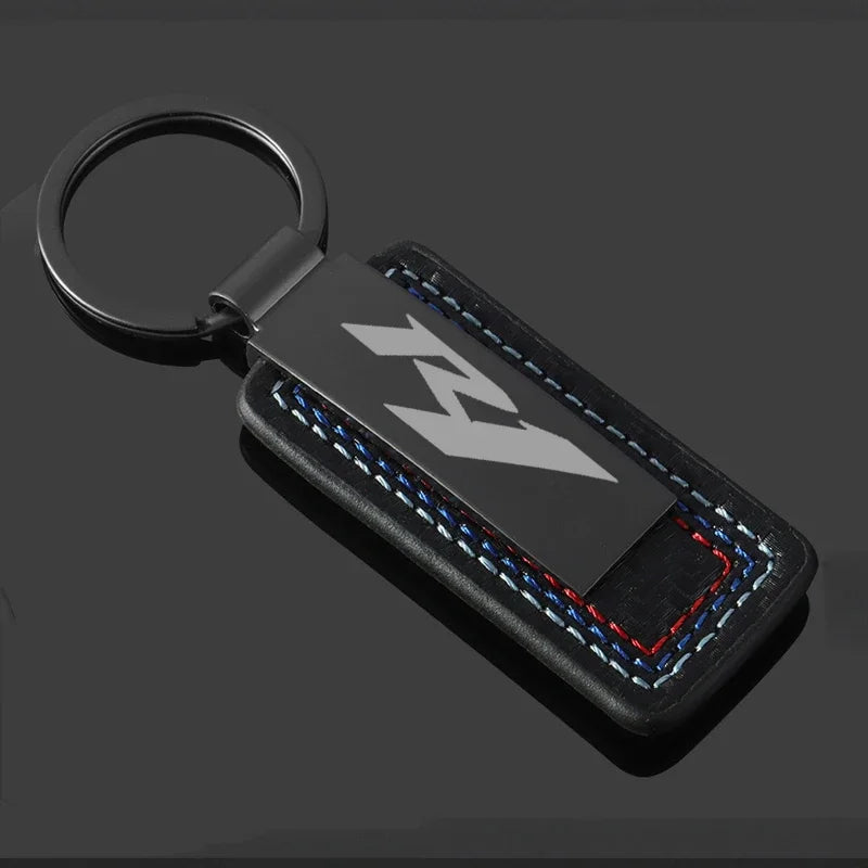 R1 Suede Keychain