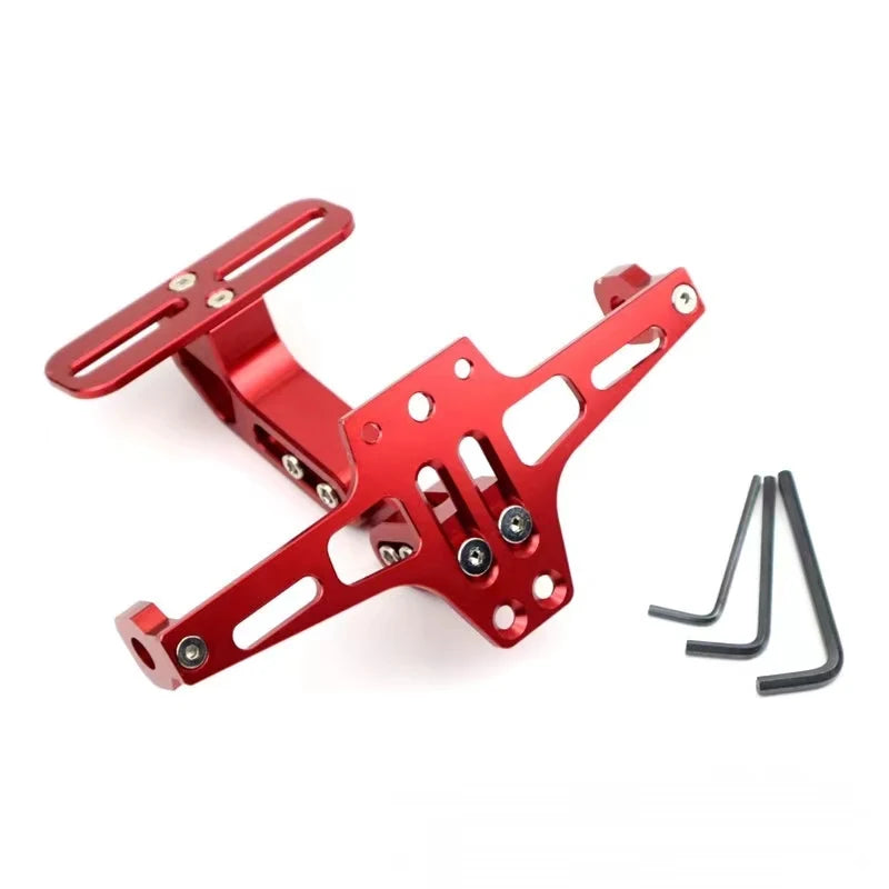 Adjustable Motorcycle License Plate Bracket