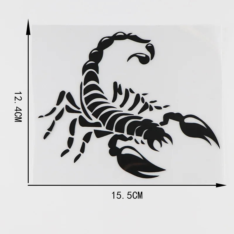 Scorpio Reflective Sticker for Helmet