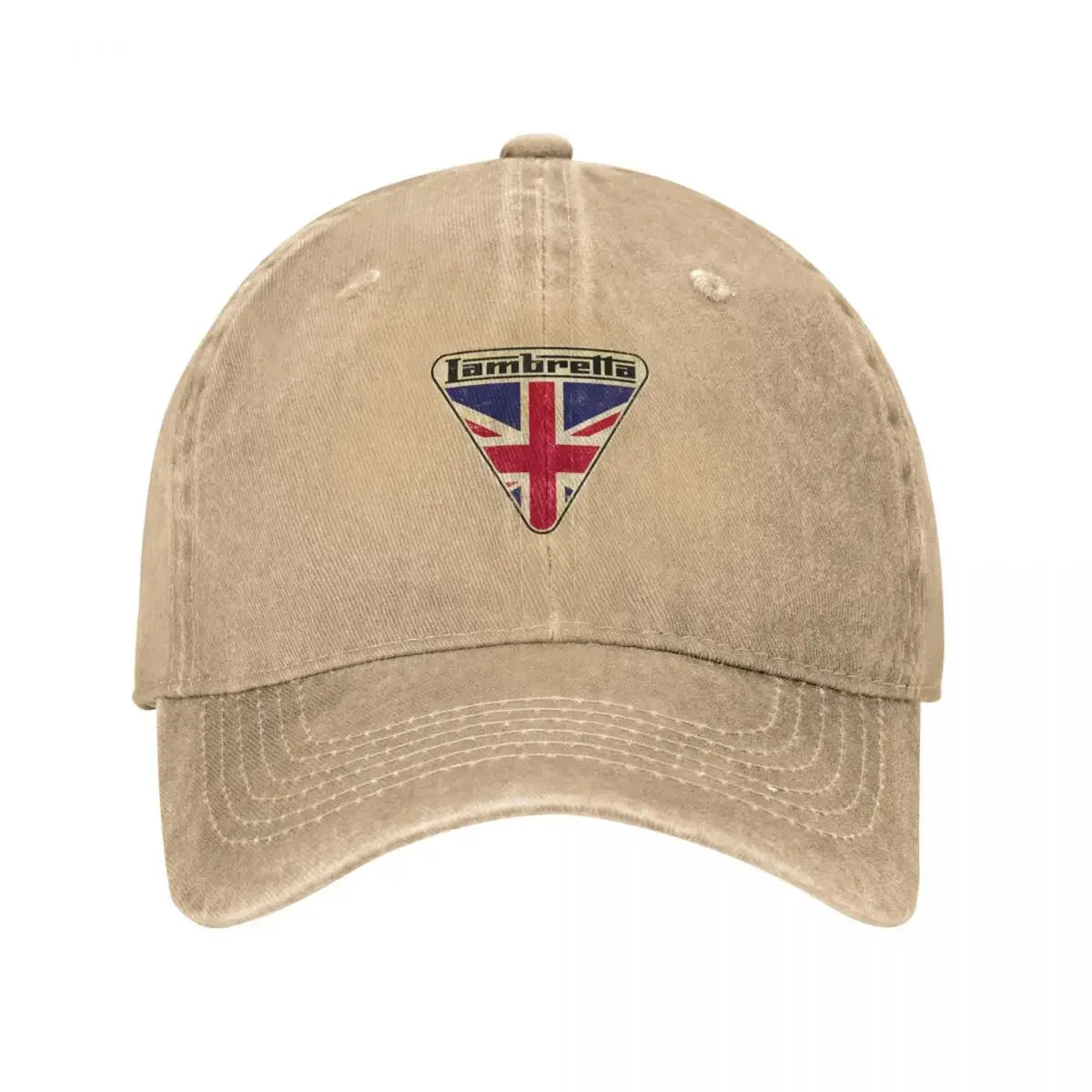 Vintage-Baseballkappe aus gewaschener Baumwolle