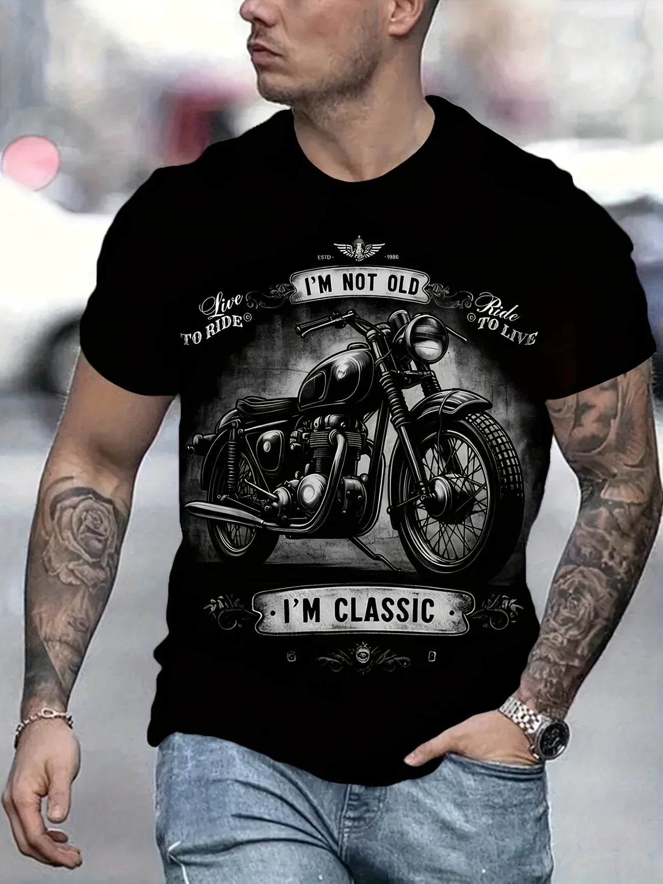 Classic Motorcycle Shirt