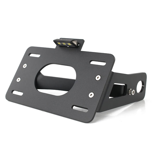 Support de plaque d'immatriculation latérale