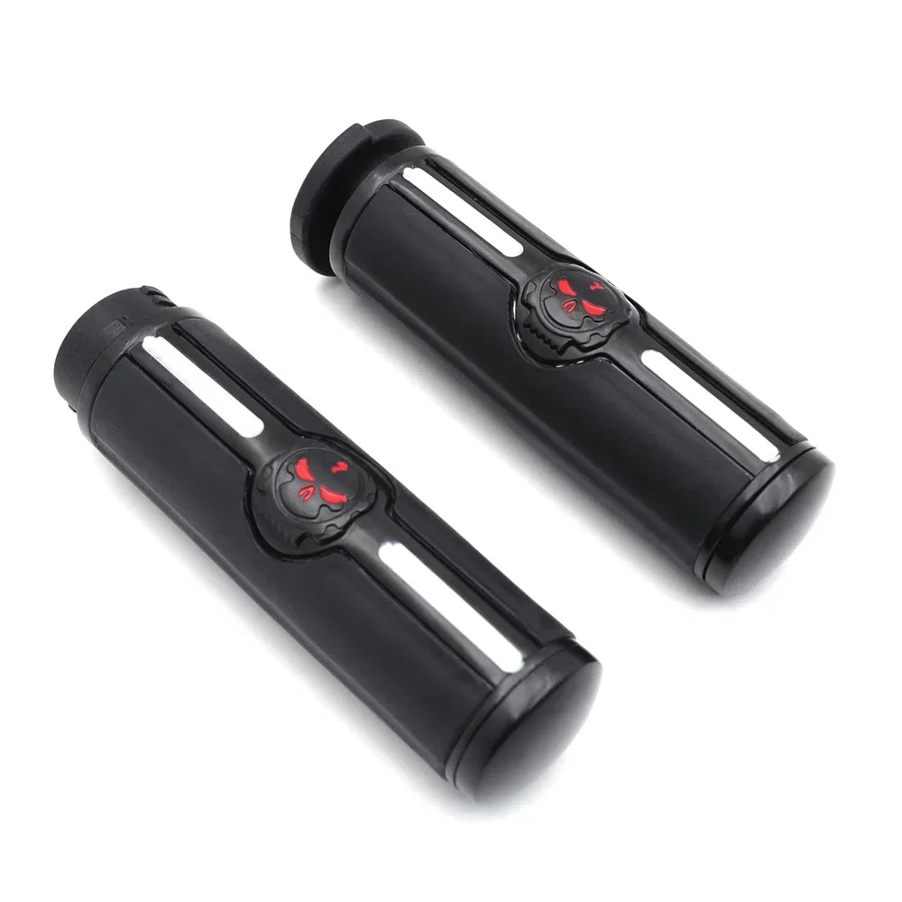Motorcycle Chrome Cross Handlebar Grips