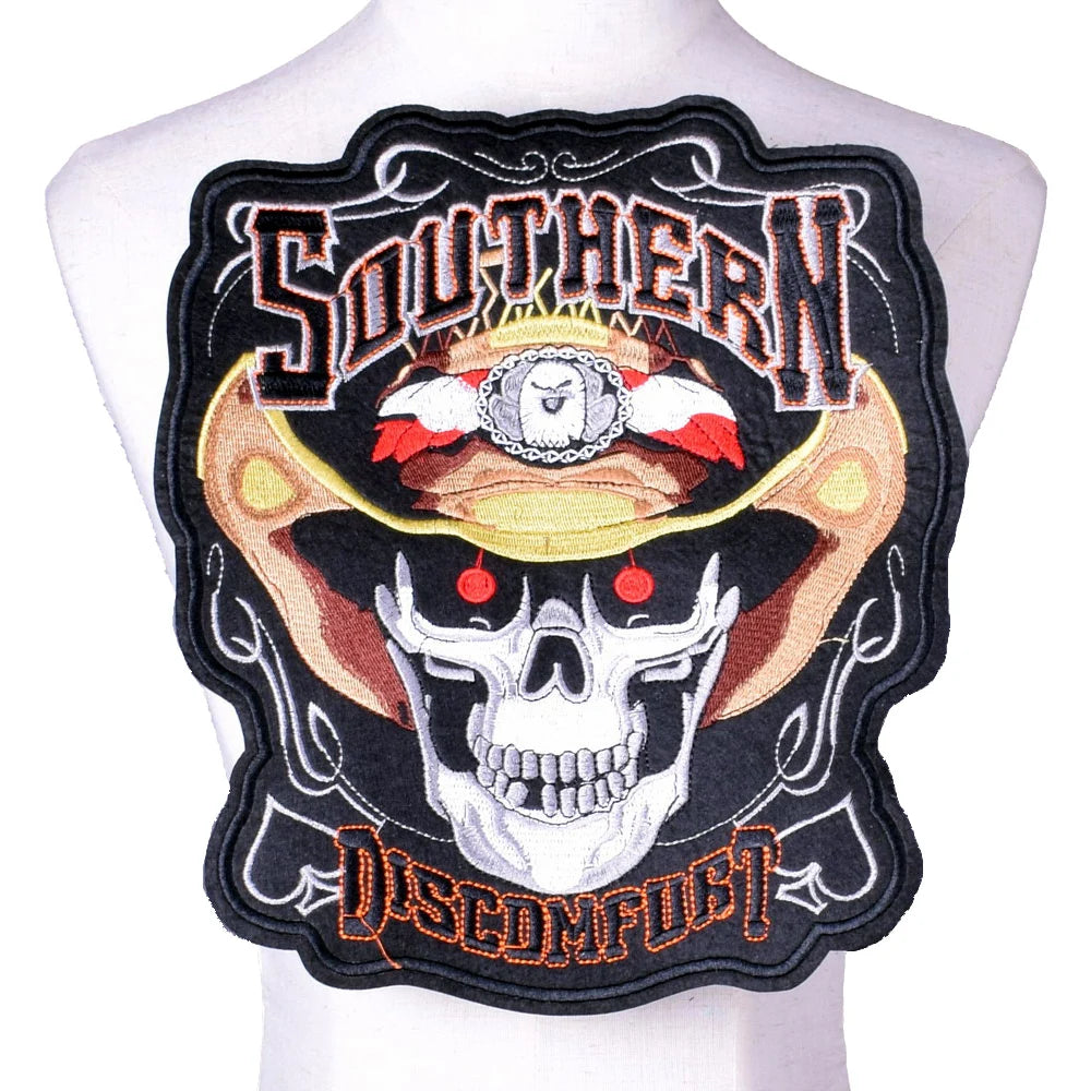 Punk Embroidered Iron On Patches