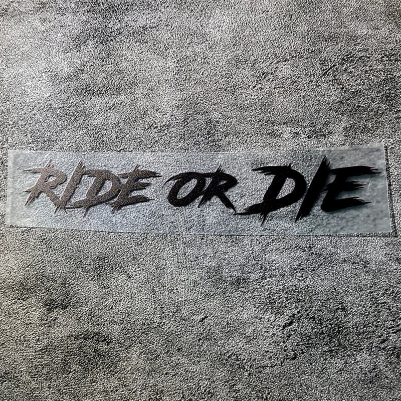 Ride or Die Sticker Helmet