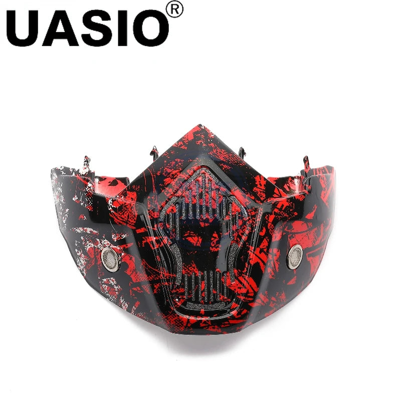 Motorcycle HD Goggles with Mouth Filter