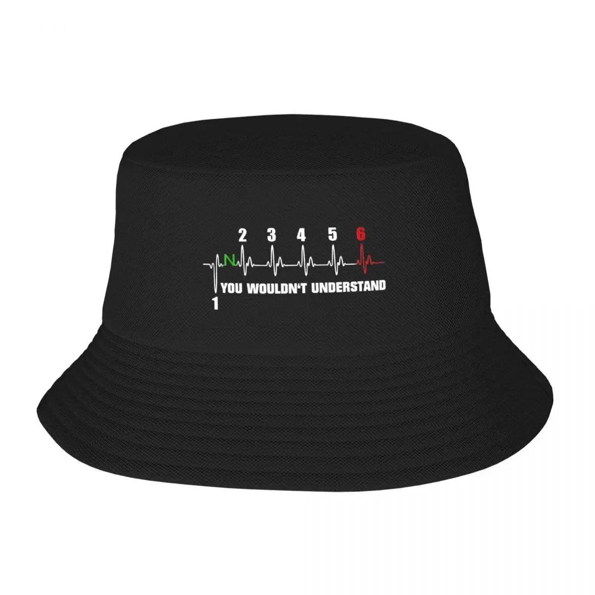 Heartbeat 1N23456 Bucket Hat