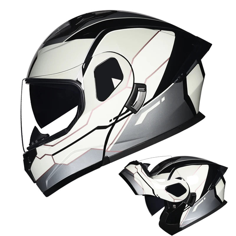Flip Up Motorcycle Helmet