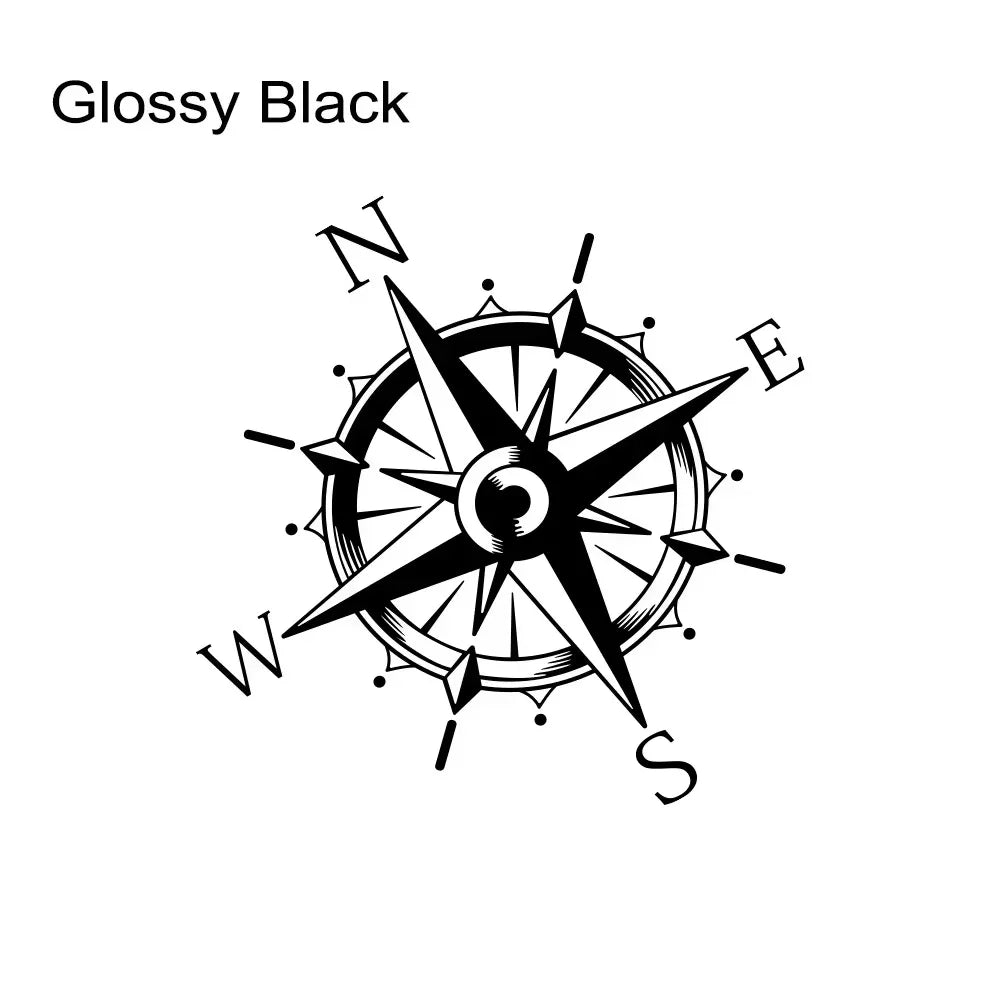 Sticker Compass Adventure