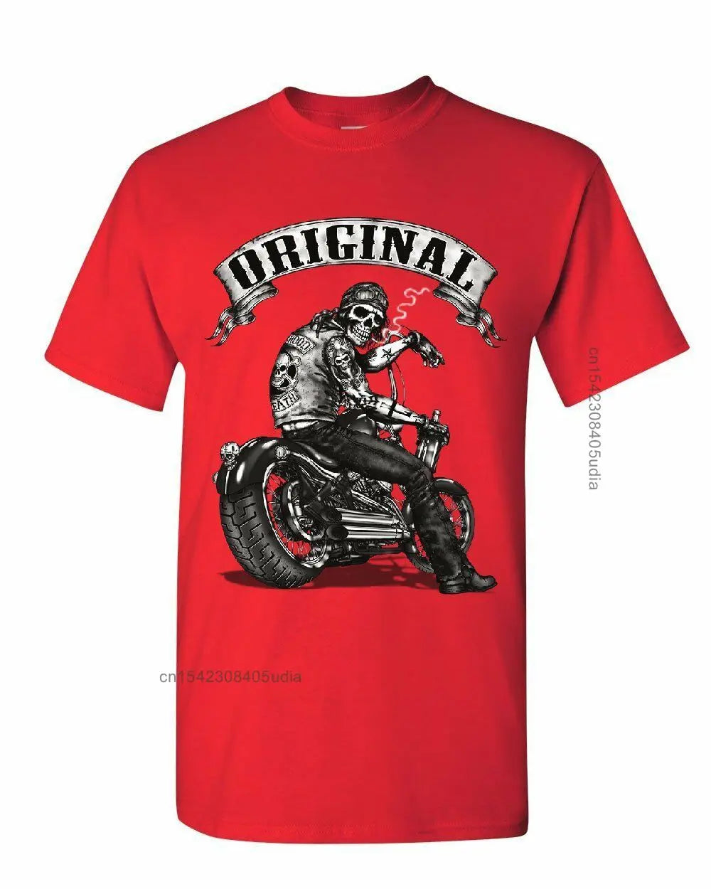 Original Biker Skull T-Shirt