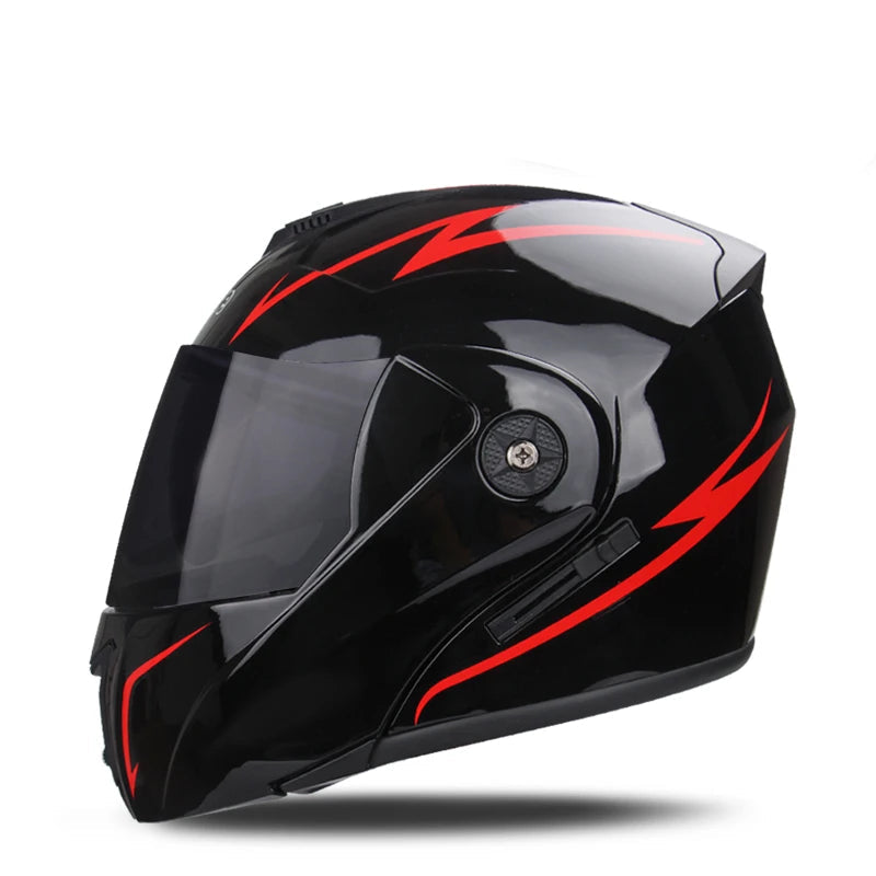Modular Flip Helmet with Double Lens