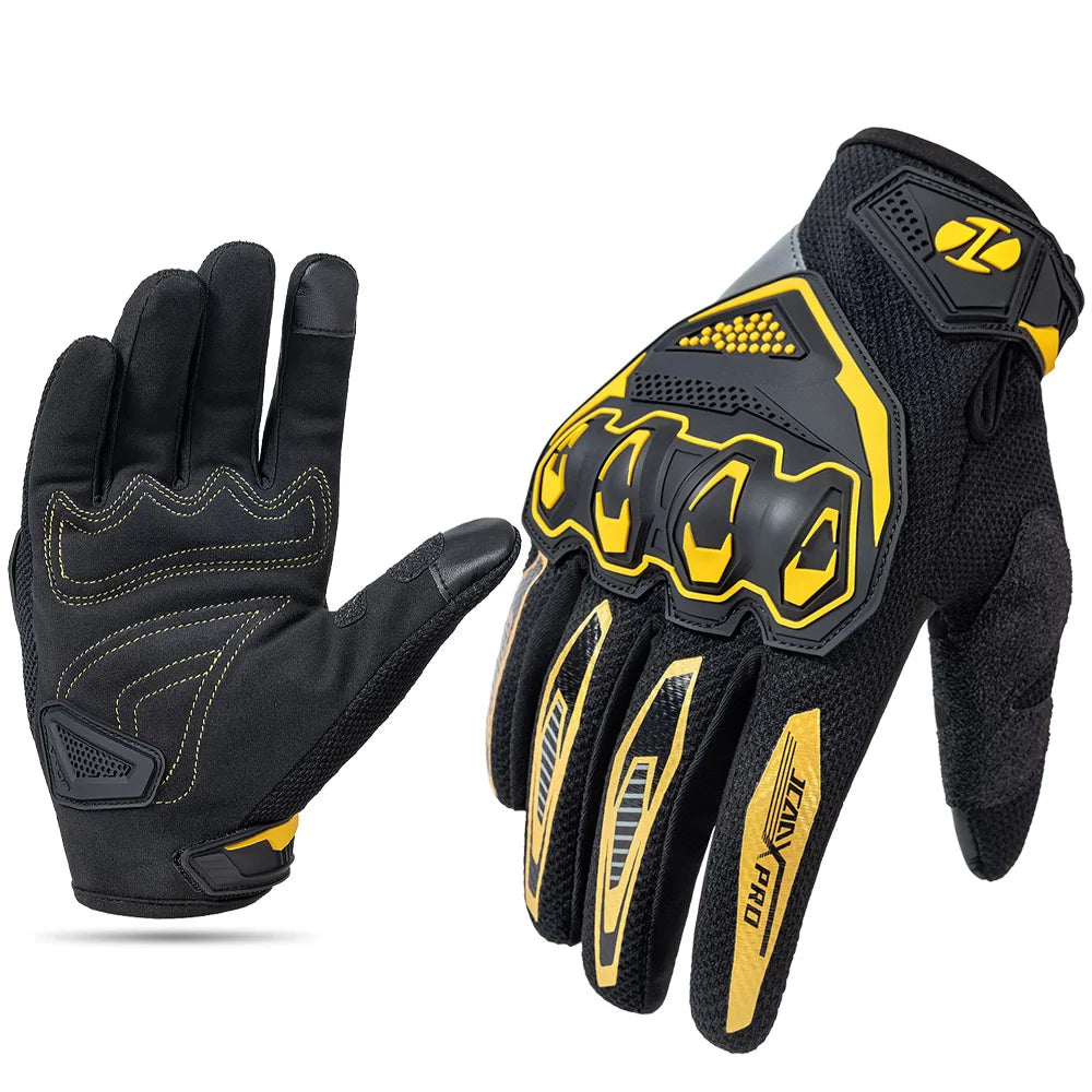 Hard Shell Riding Gloves