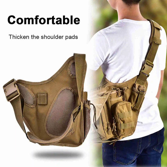 Crossbody Chest Backpack for Motorcyclists