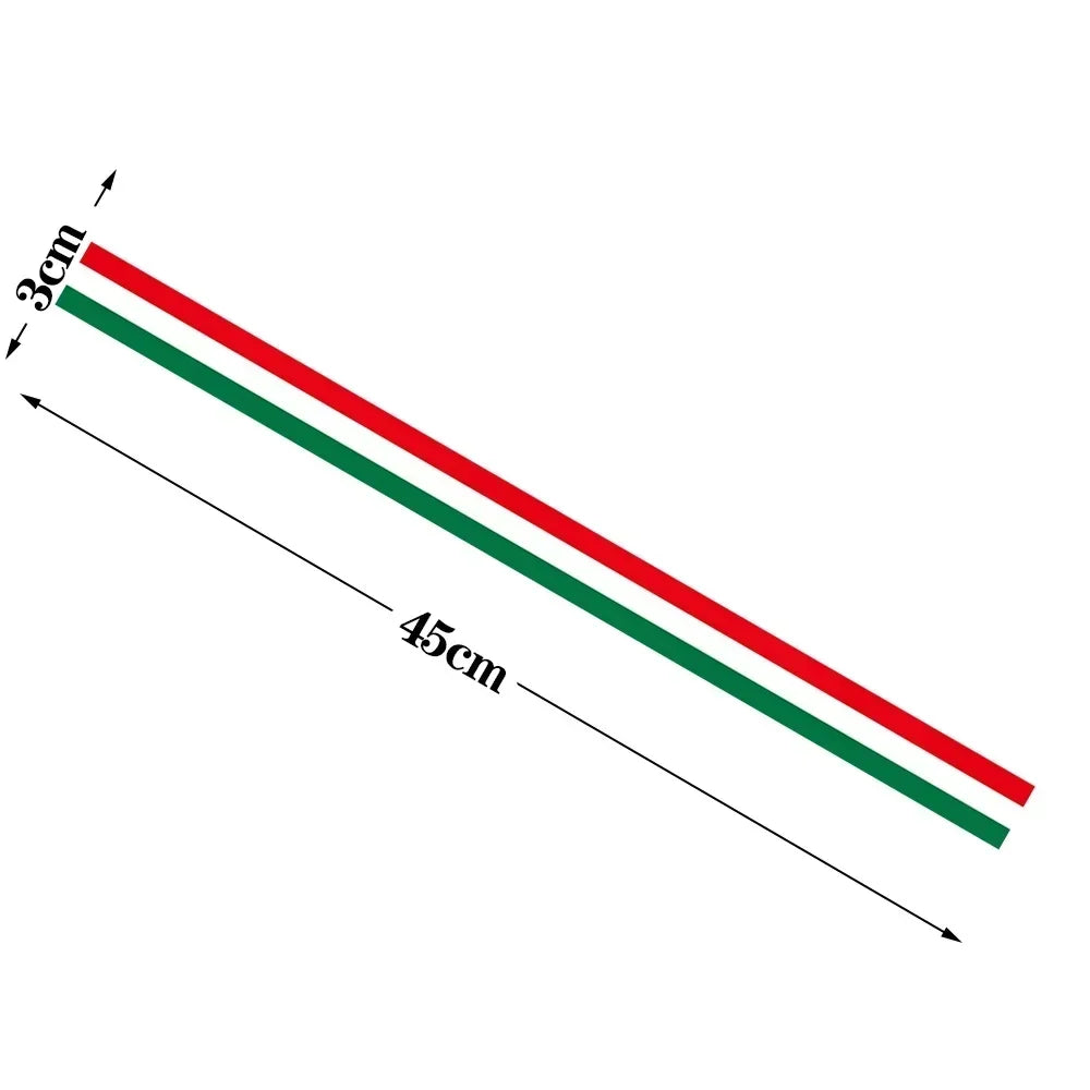 Reflective Italy Sticker Decal for Scooter