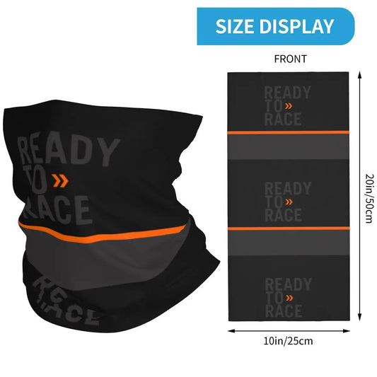 Cubierta de cuello de máscara lista para correr
