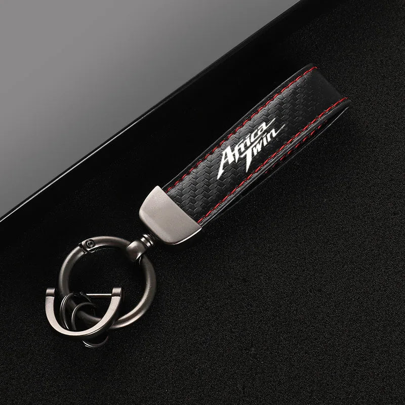 Africa Twin Carbon Fiber Keychain