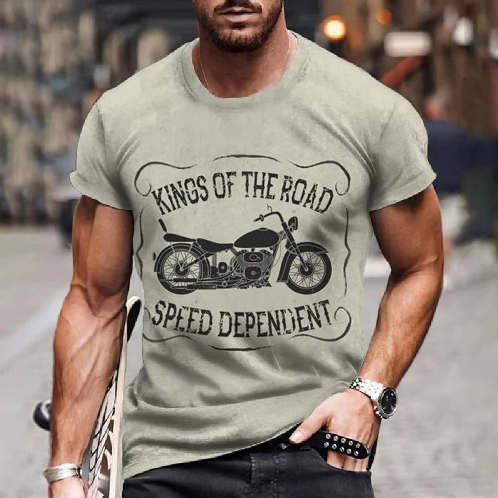 Retro Men’s Motorcycle T-Shirt