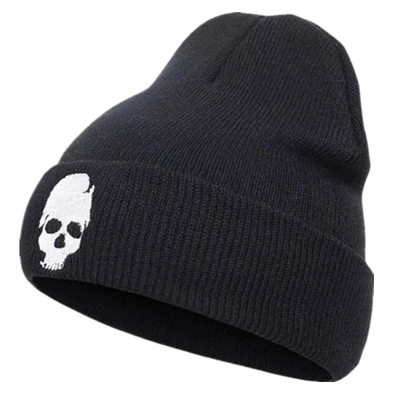 Skull Beanie for Motorcyclist