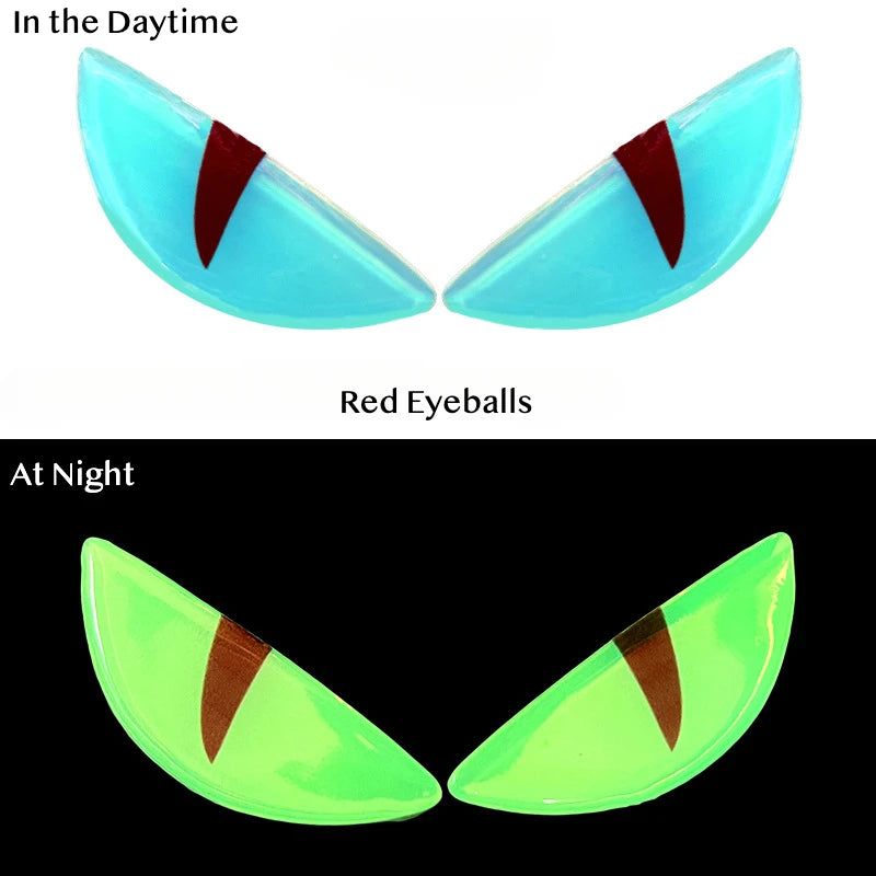 3D Devil's Eye Luminous Stickers